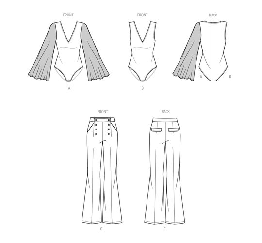 Know Me Schnittmuster ME2043 Hose