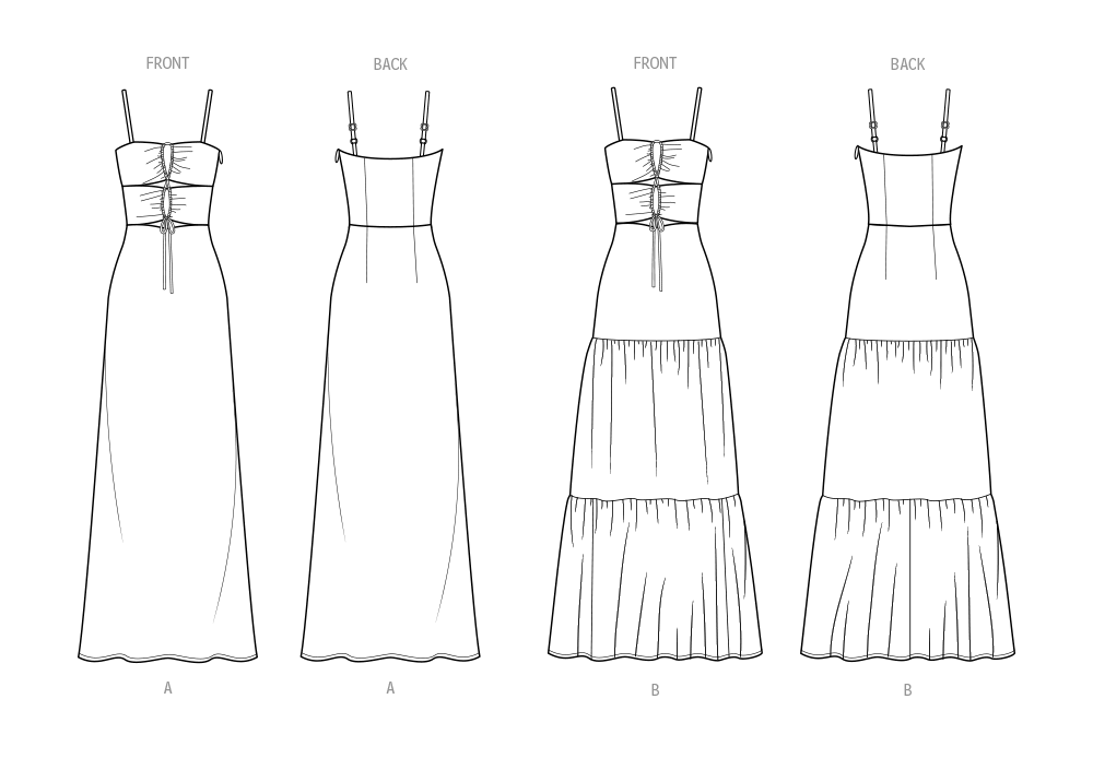 Know Me Schnittmuster ME2044 Kleid