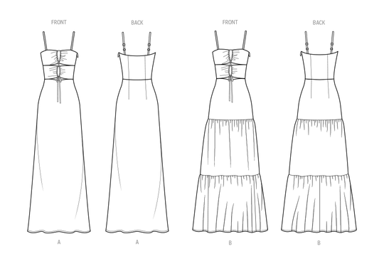 Know Me Schnittmuster ME2044 Kleid