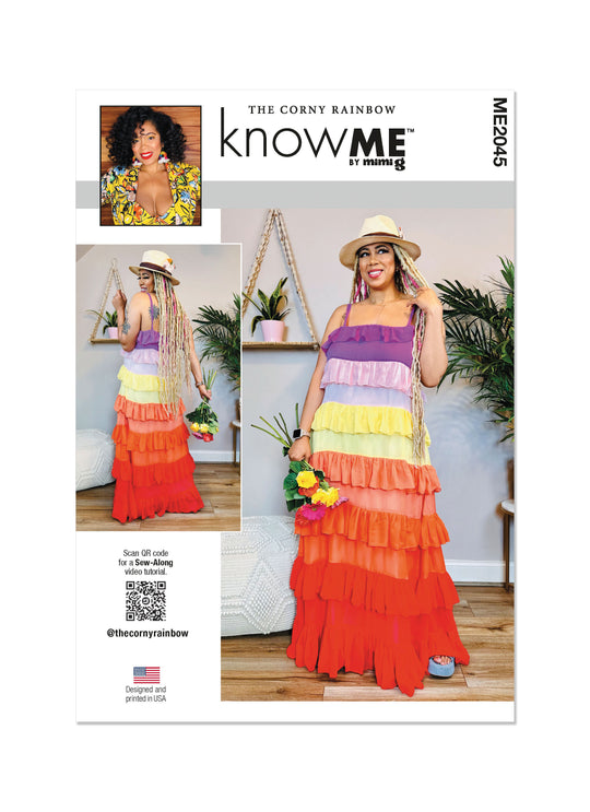 Know Me Schnittmuster ME2045 Kleid