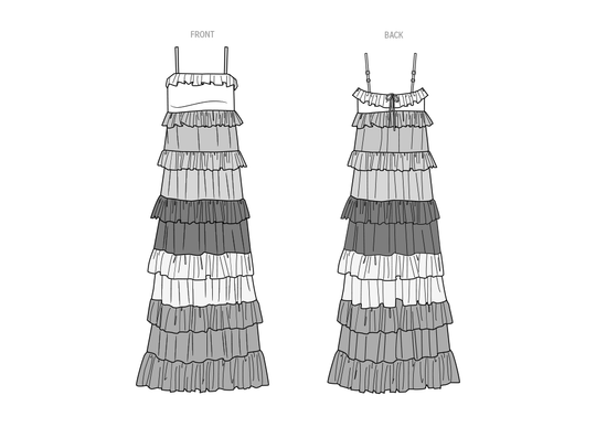 Know Me Schnittmuster ME2045 Kleid