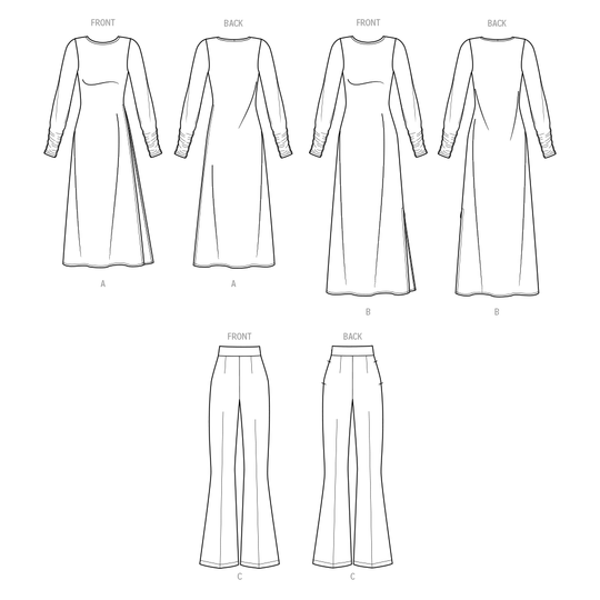 Know Me Schnittmuster ME2046 Kleid