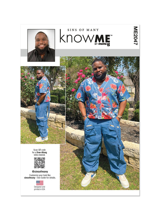 Know Me Schnittmuster ME2047 Herren