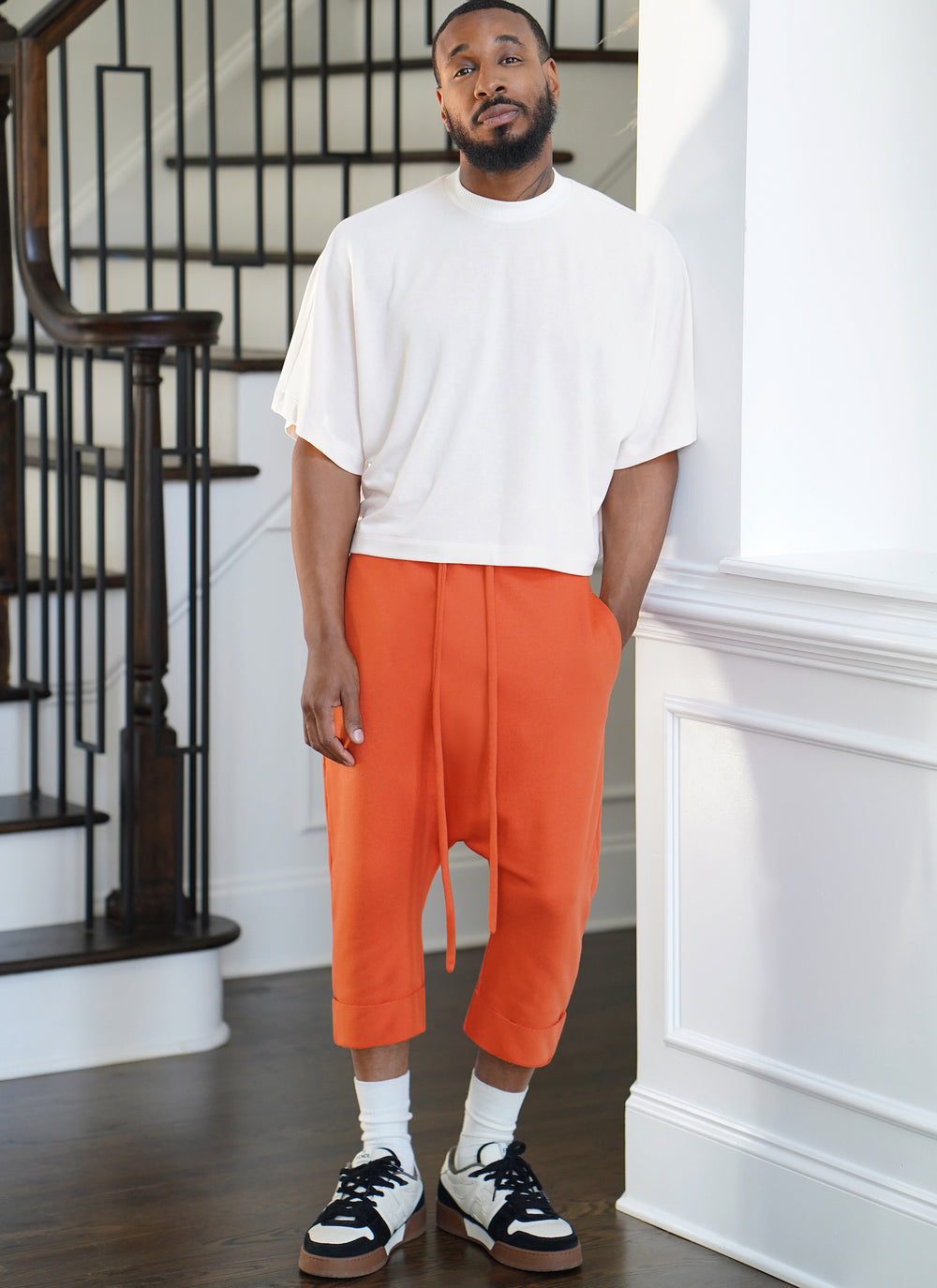 Know Me Schnittmuster ME2048 Herren-Strickoberteil und Jogginghose von Noris Dánta Ford