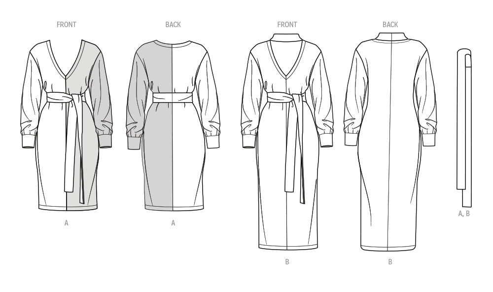 Know Me Schnittmuster ME2050 Kleid