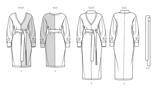 Know Me Schnittmuster ME2050 Kleid