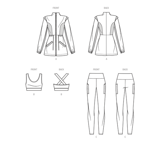 Know Me Schnittmuster ME2051 Jacke