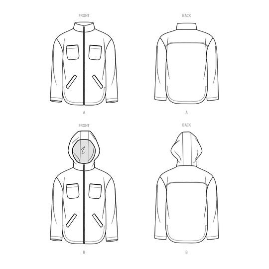 Know Me Schnittmuster ME2057 Jacke