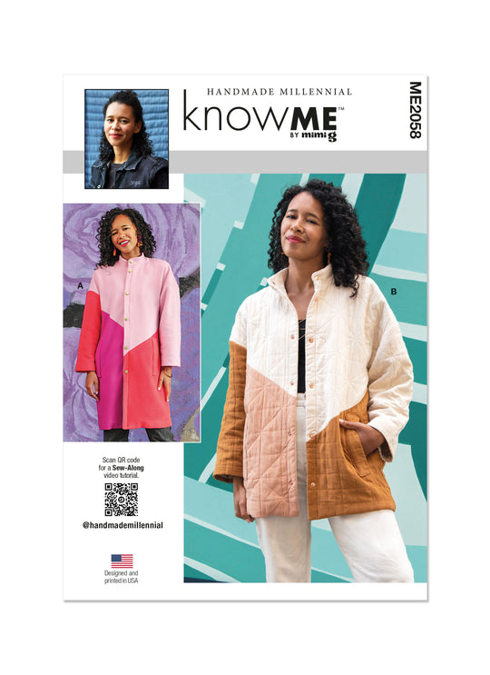 Know Me Schnittmuster ME2058 Jacke