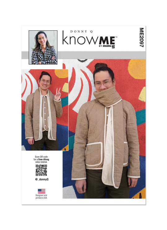 Know Me Schnittmuster ME2097 Herren Jacke