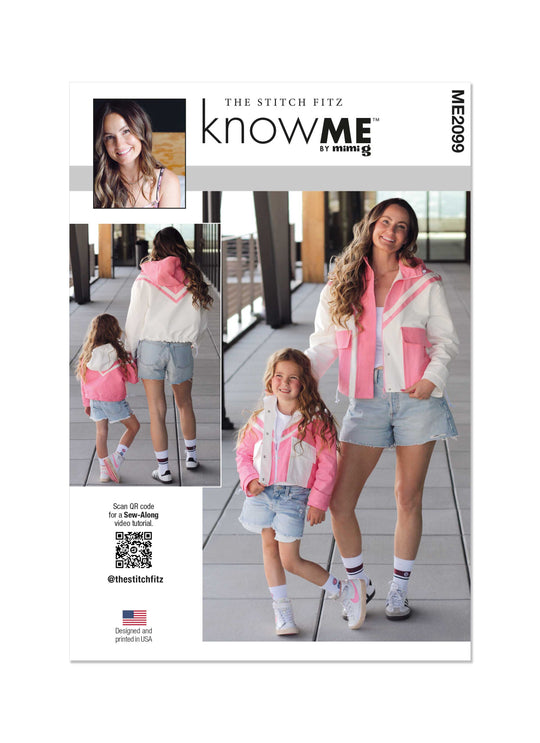 Know Me Schnittmuster ME2099 CHILD Jacke