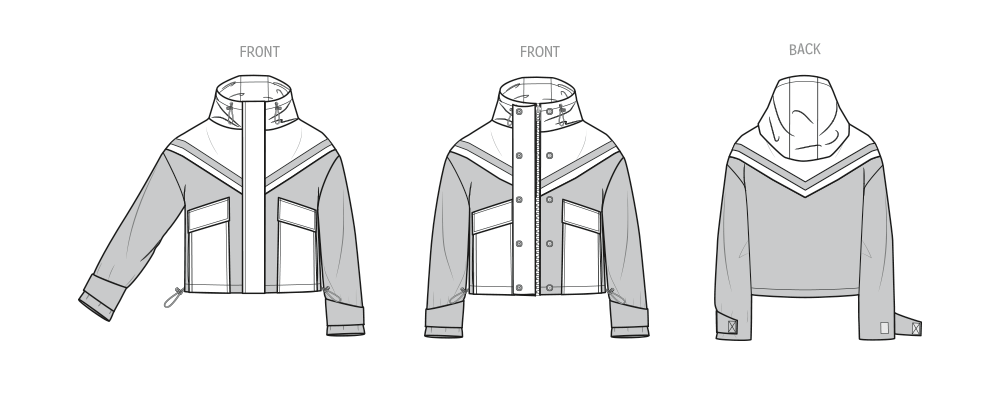 Know Me Schnittmuster ME2099 CHILD Jacke