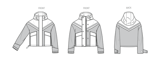 Know Me Schnittmuster ME2099 CHILD Jacke