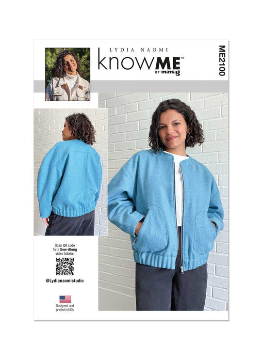 Know Me Schnittmuster ME2100 Damen Jacke