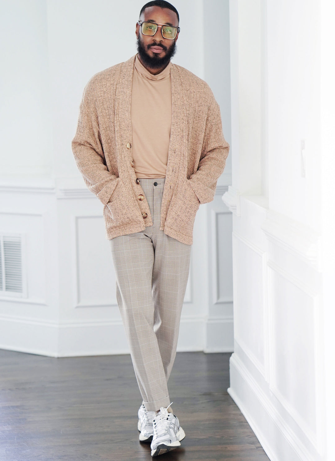 Know Me Schnittmuster ME2105 Rollkragenpullover und Strickjacke für Männer von Norris Dánta Ford