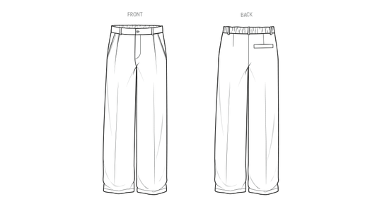 Know Me Schnittmuster ME2106 Herren Hose von Noris Dánta Ford