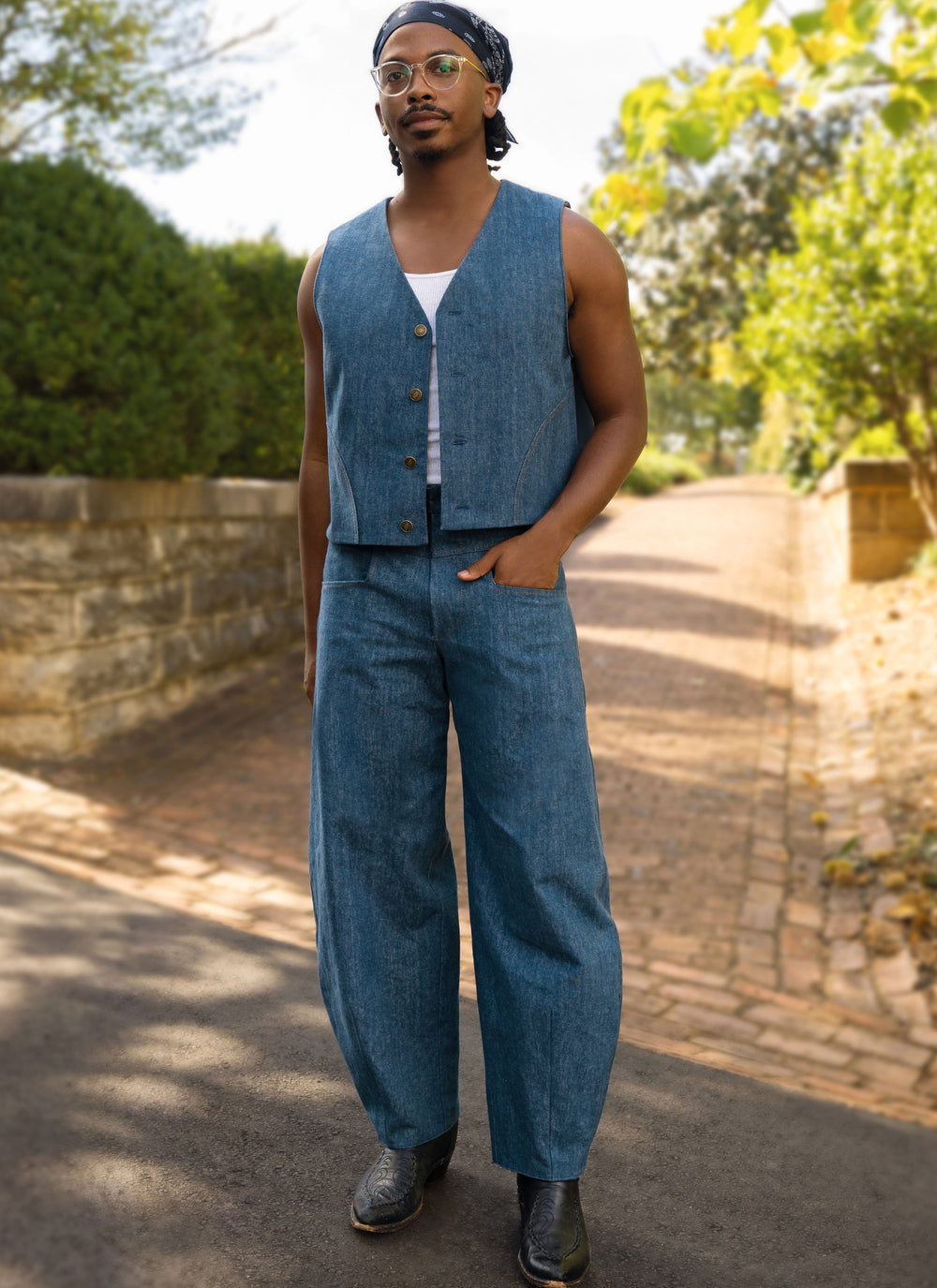 Know Me Schnittmuster ME2109 Herren Weste und Hose von Happily Dressed