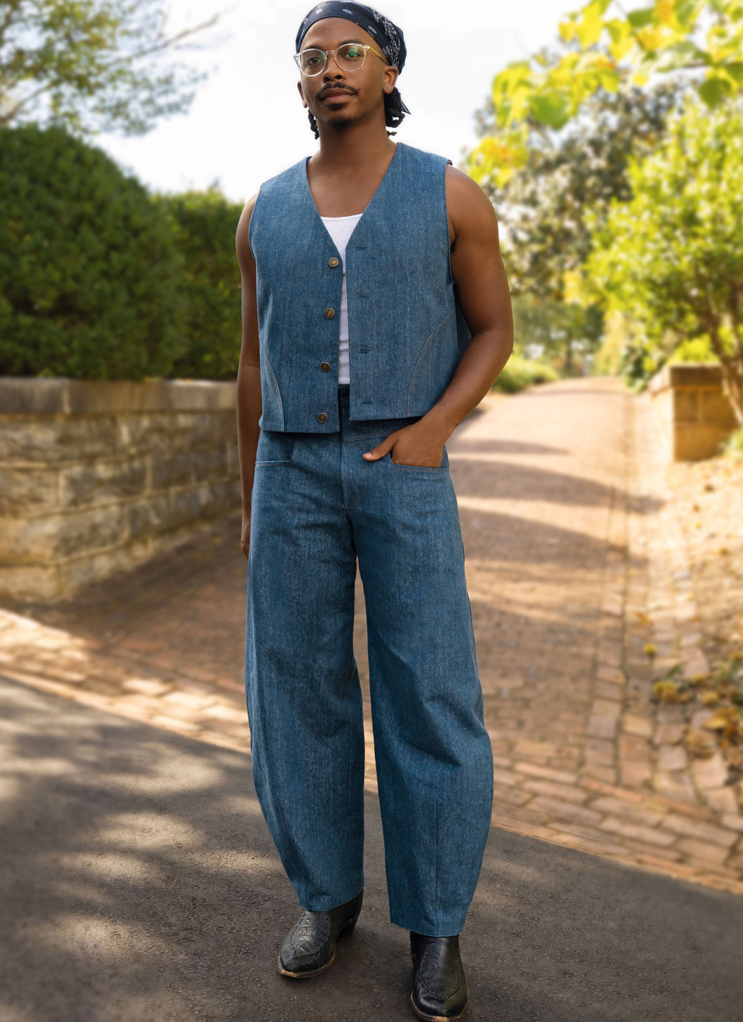 Know Me Schnittmuster ME2109 Herren Weste und Hose von Happily Dressed
