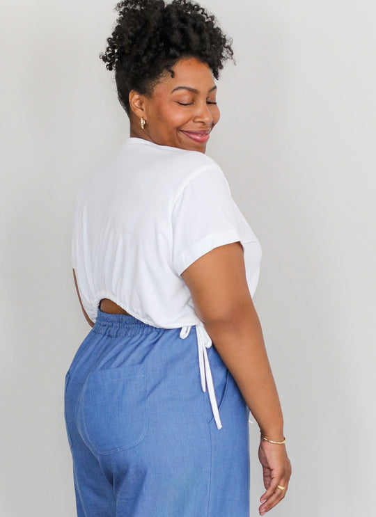 Know Me Schnittmuster ME2110 Damen Strickoberteil und Stoffhose von Brittany J. Jones