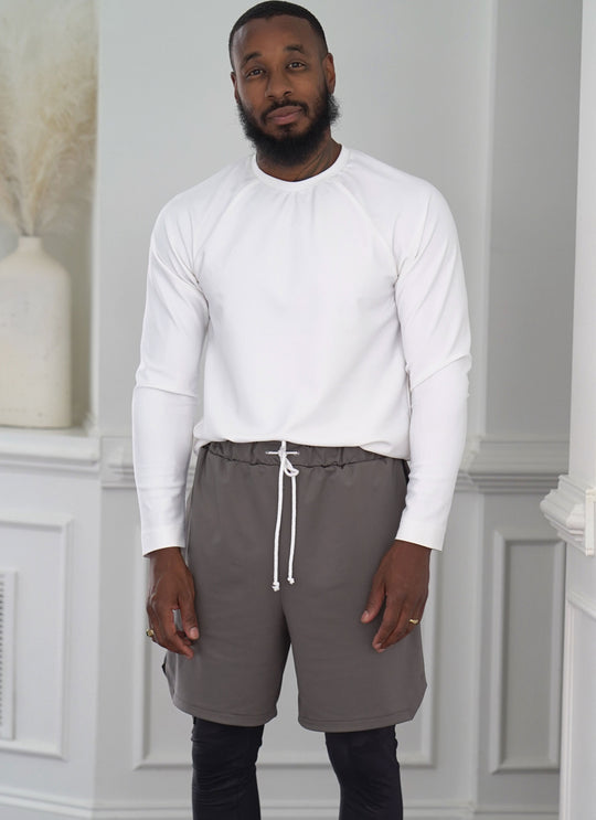Know Me Schnittmuster ME2117 Herren Shorts in zwei Längen und Strickhemd von Norris Dánta Ford