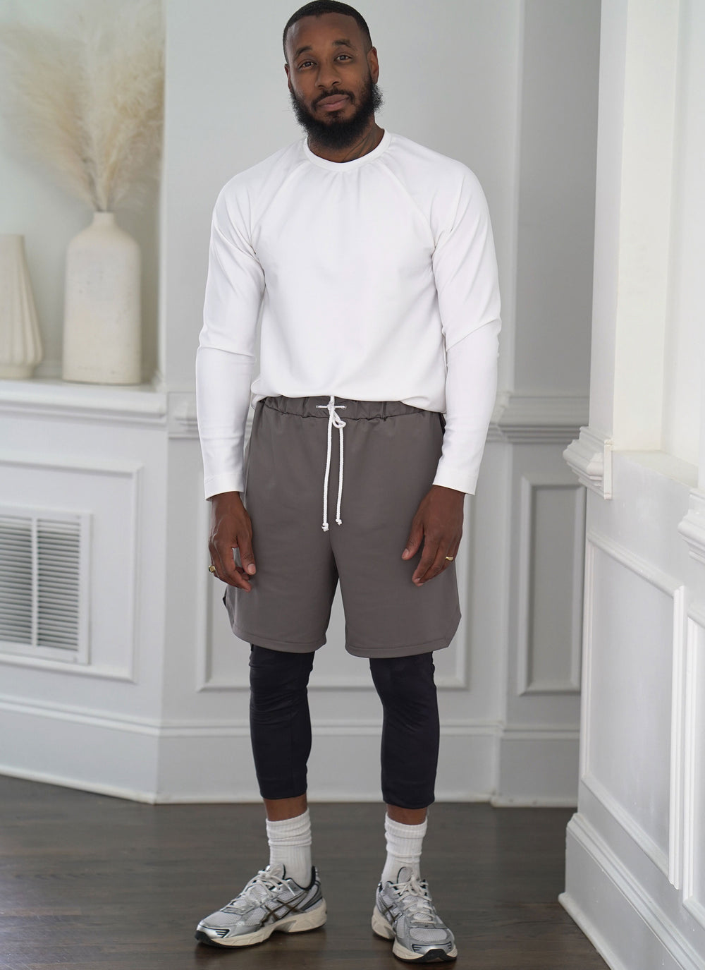 Know Me Schnittmuster ME2117 Herren Shorts in zwei Längen und Strickhemd von Norris Dánta Ford
