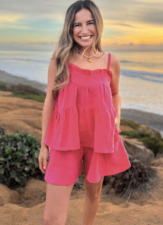Know Me Schnittmuster ME2119 Top und Shorts für Damen von Alissah Threads