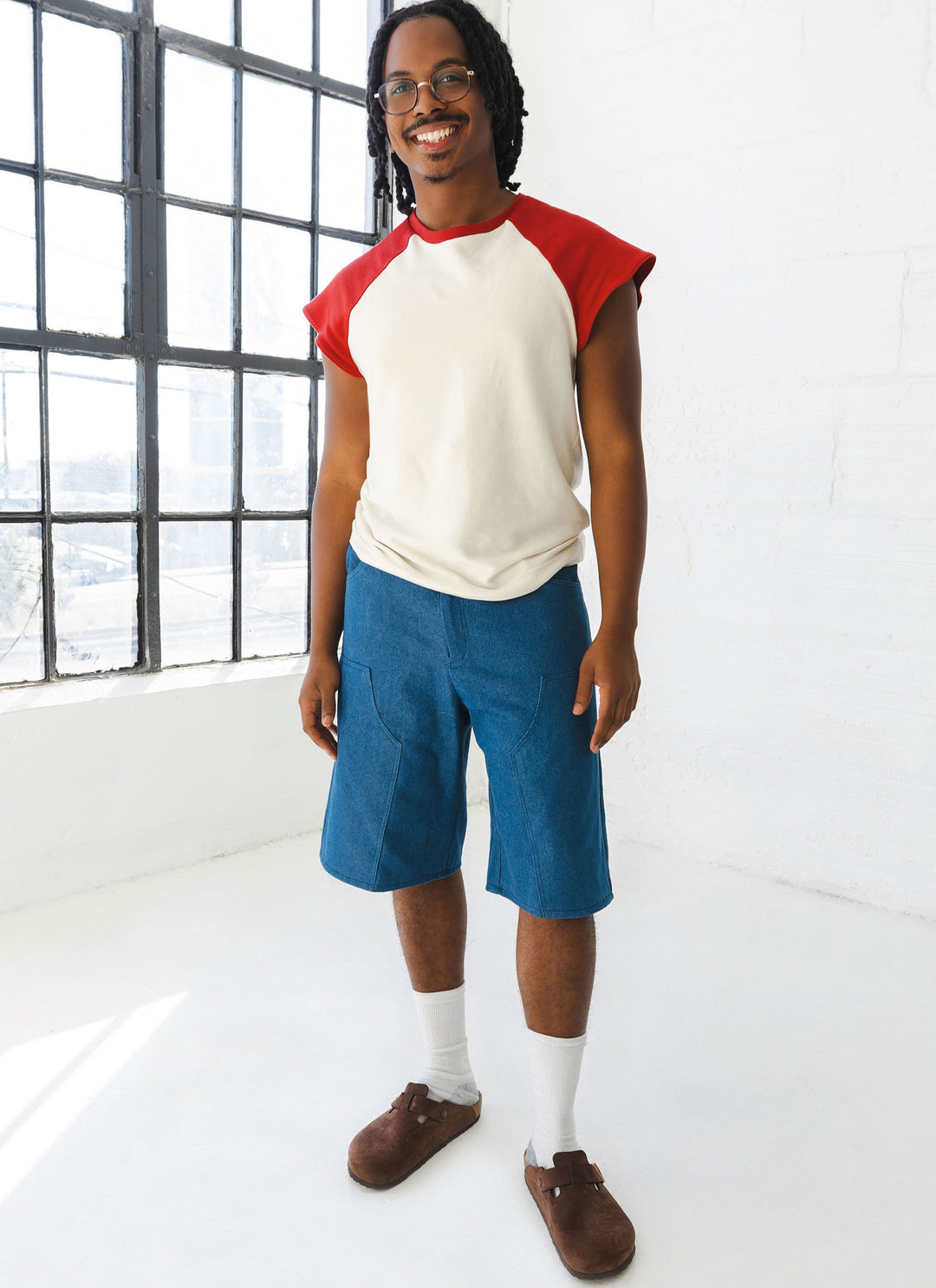 Know Me Schnittmuster ME2121 T-Shirt und Shorts für Männer von Happily Dressed