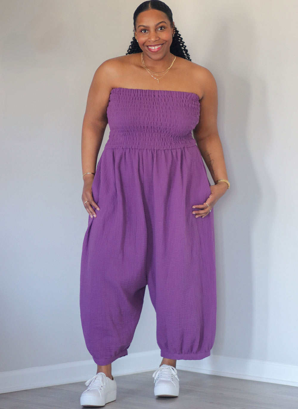 Know Me Schnittmuster ME2122 Jumpsuit für Damen in zwei Längen von Brittany J. Jones
