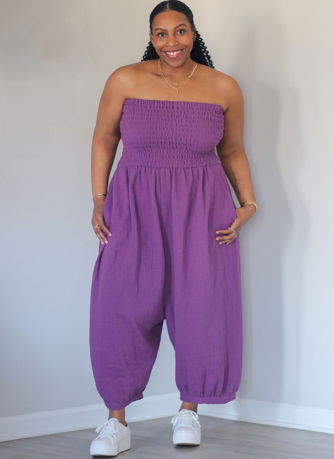 Know Me Schnittmuster ME2122 Jumpsuit für Damen in zwei Längen von Brittany J. Jones