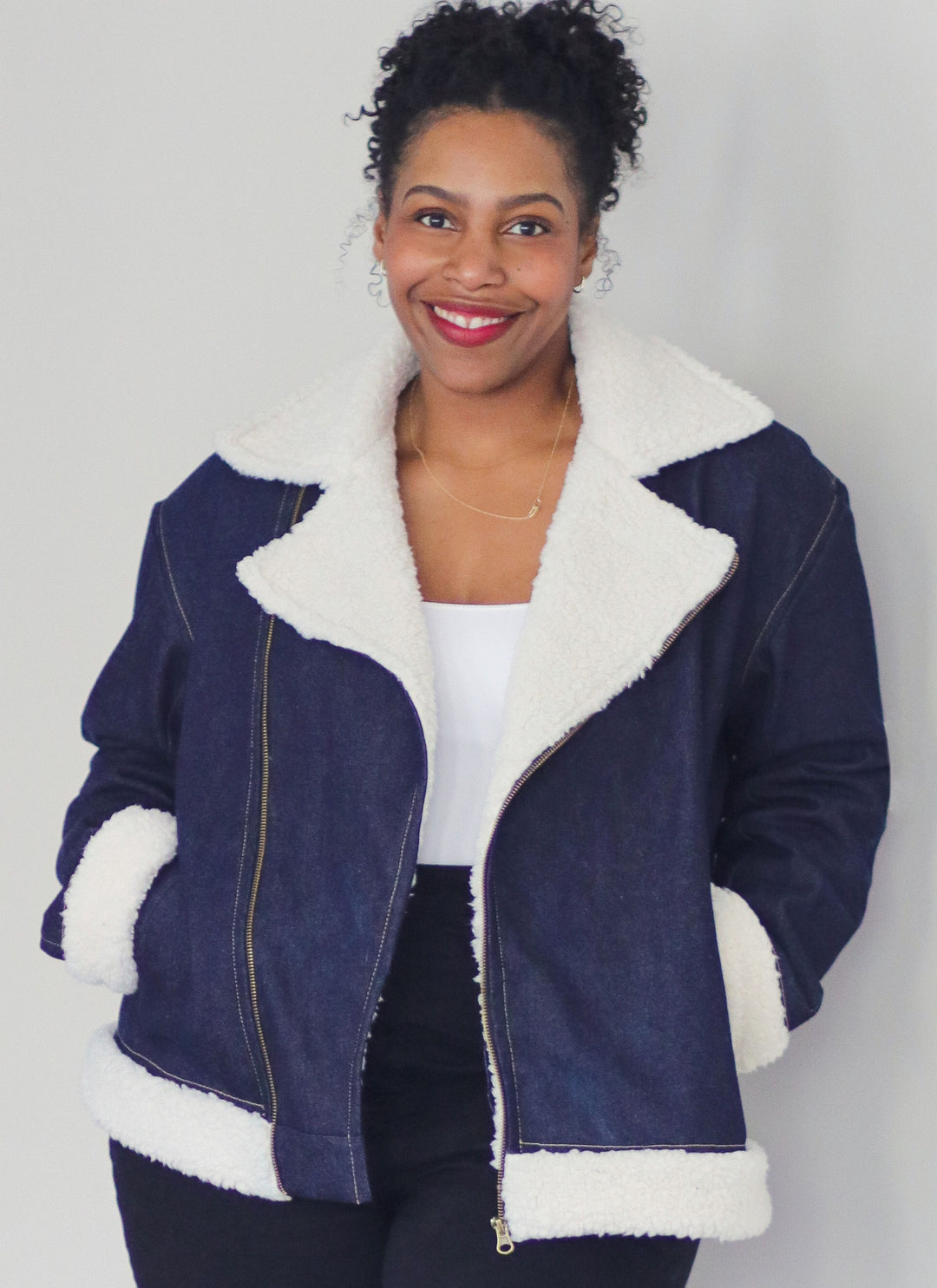 KnowMe Schnittmuster ME2132 Unisex-Motorradjacke von Brittany J. Jones