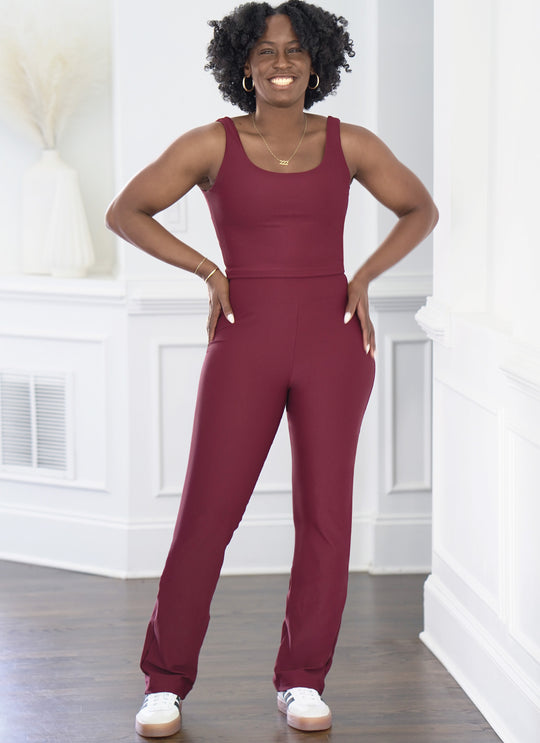 KnowMe Schnittmuster ME2135 Damen-Sportoberteil und Leggings von Classyfied Life