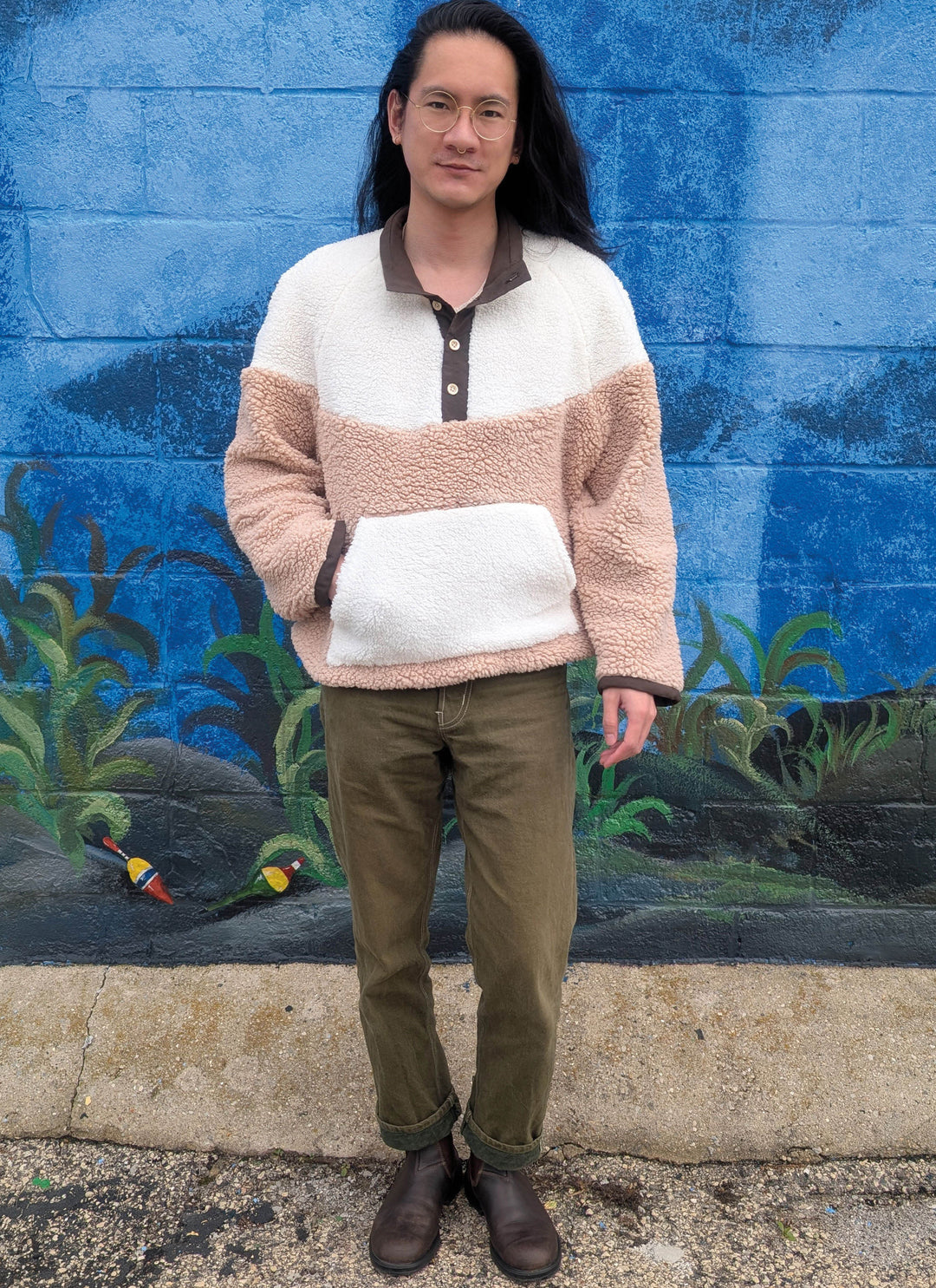 KnowMe Schnittmuster ME2136 Unisex-Kontrastjacken von Donny Q