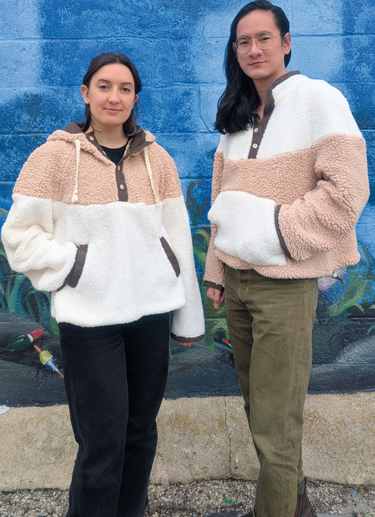 KnowMe Schnittmuster ME2136 Unisex-Kontrastjacken von Donny Q