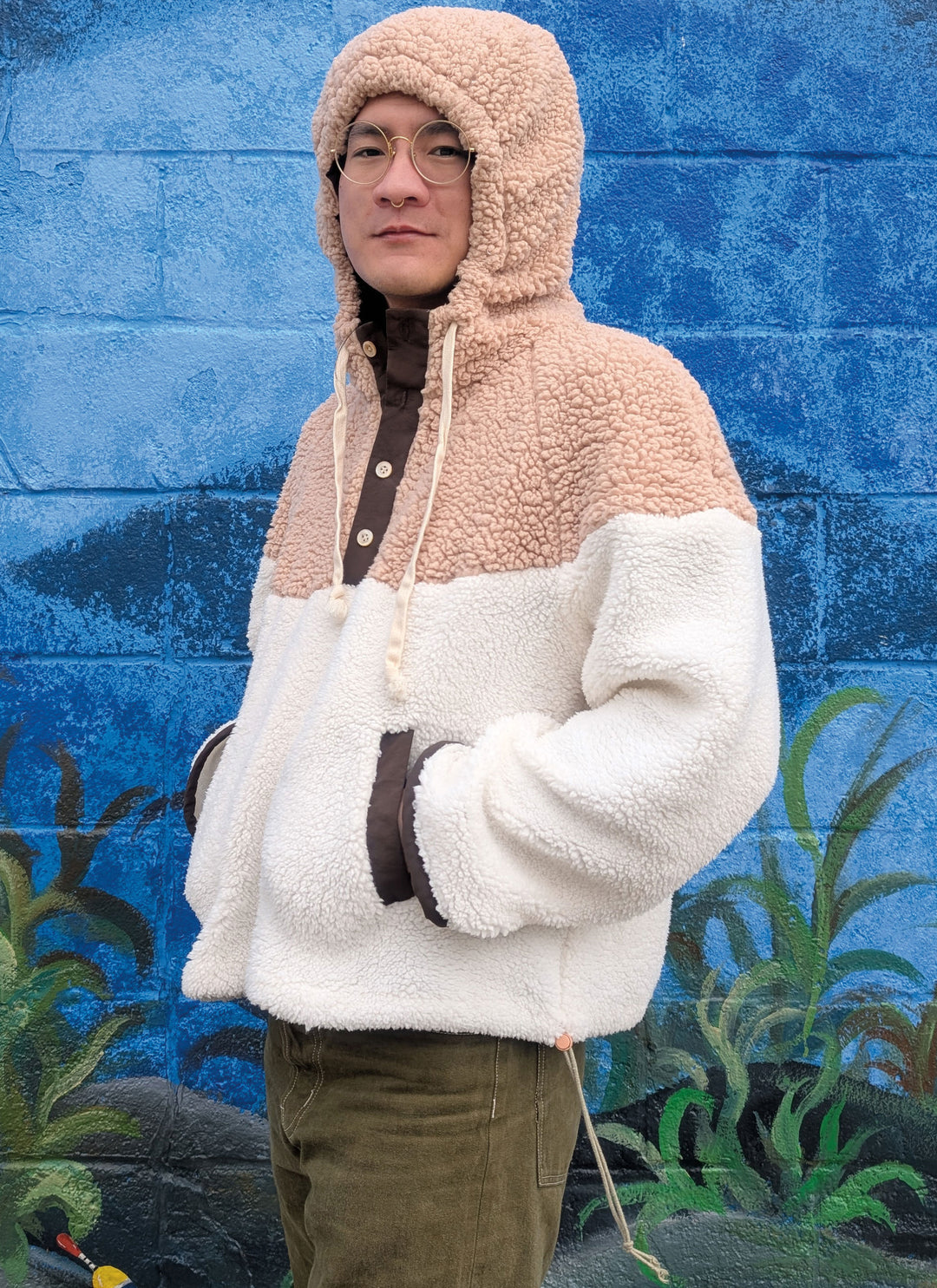 KnowMe Schnittmuster ME2136 Unisex-Kontrastjacken von Donny Q