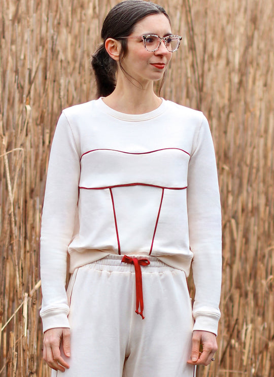 KnowMe Schnittmuster ME2138 Damen-Sweatshirt und Hose von Holly Darling