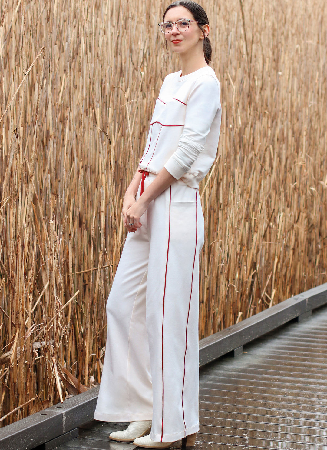 KnowMe Schnittmuster ME2138 Damen-Sweatshirt und Hose von Holly Darling