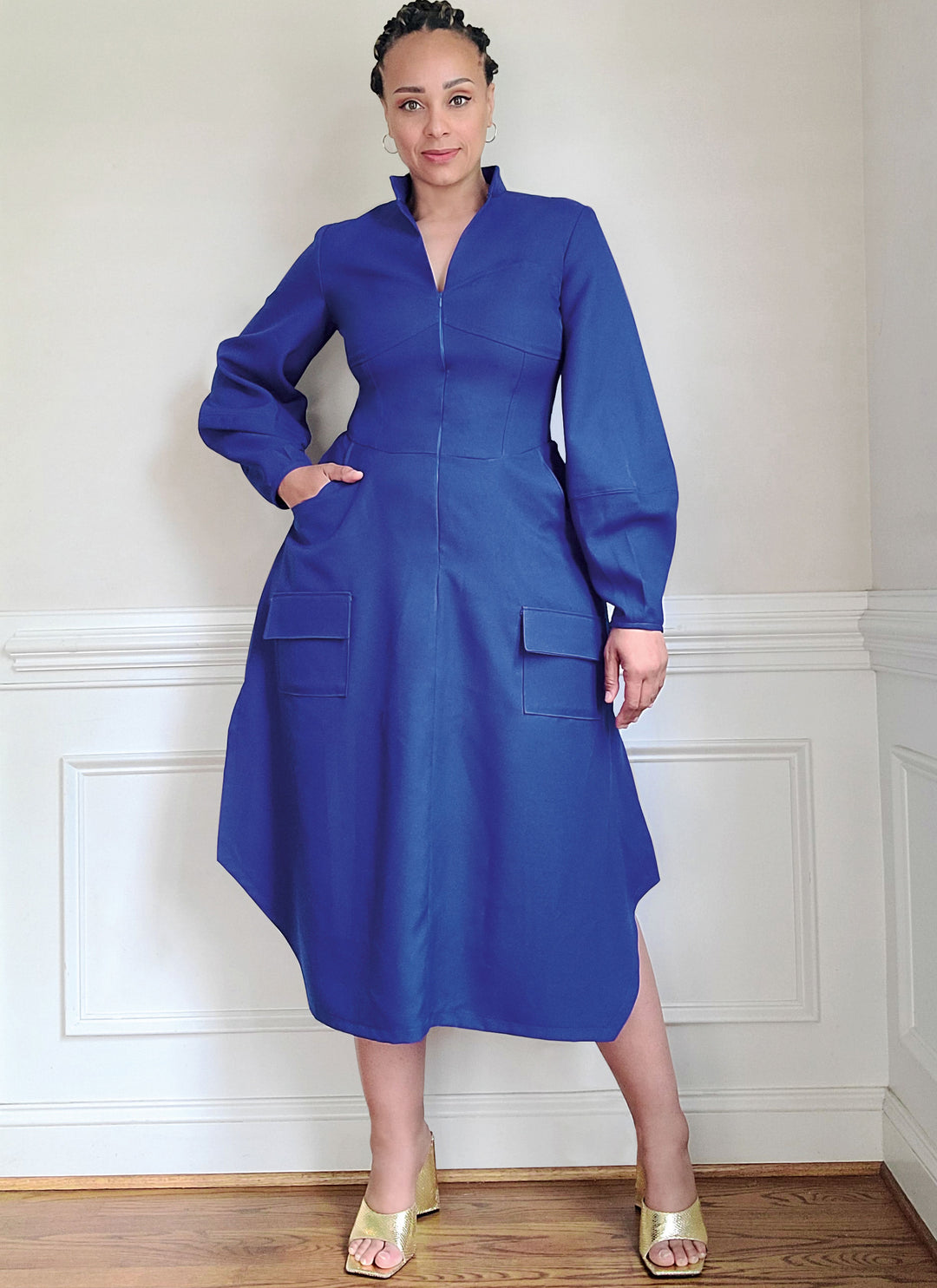 KnowMe Schnittmuster ME2140 Damenhemdkleid von Keechii B Style