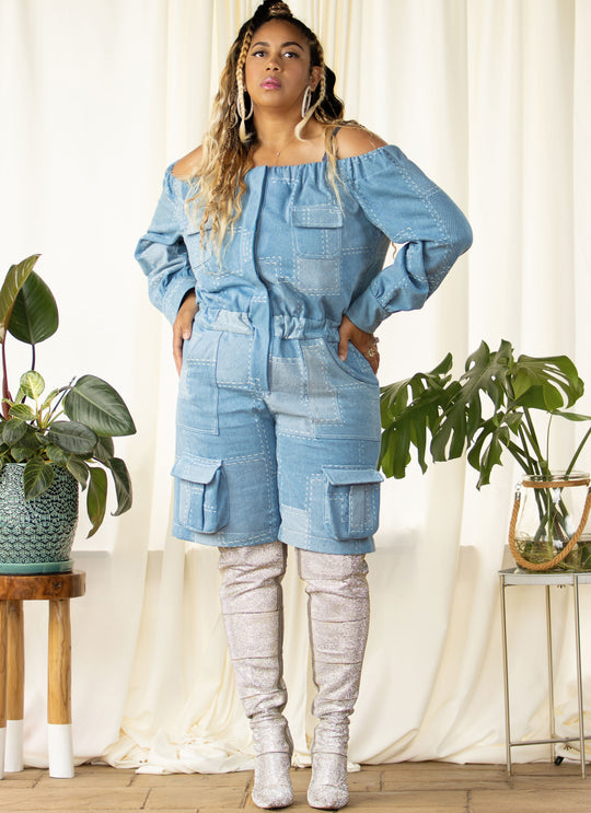 KnowMe Schnittmuster ME2141 Damen-Jumpsuit in zwei Längen von The Corny Rainbow