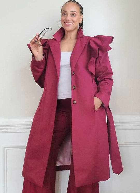 Know Me Schnittmuster ME2151 – Damen Trenchcoat von Keechii B Style