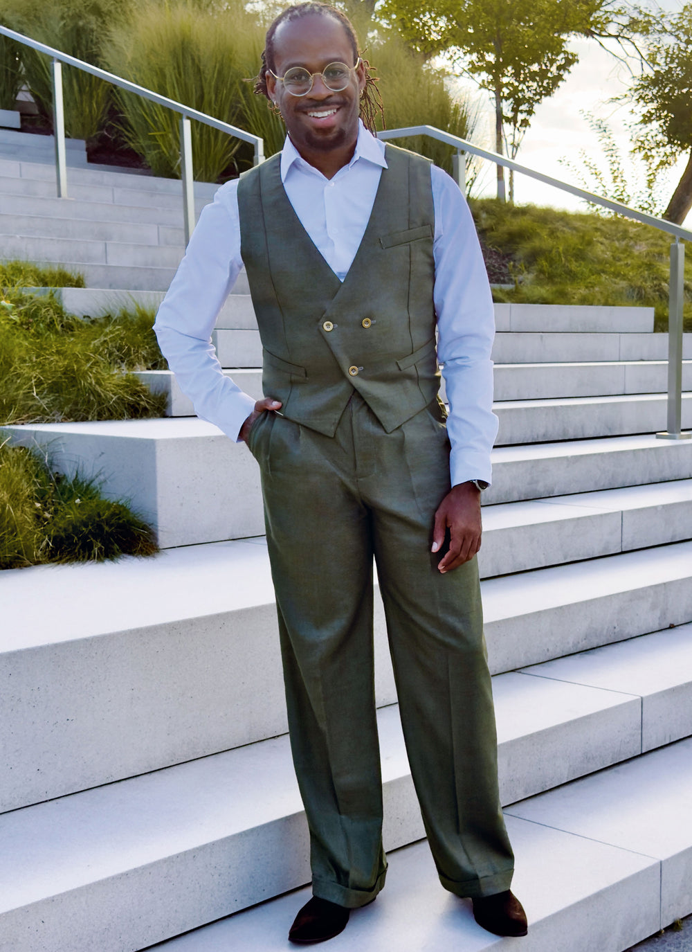 Know Me Schnittmuster ME2153 – Herren Weste & Hose von Julian Creates