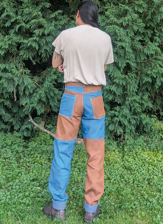 Know Me Schnittmuster ME2154 – Herren Colour-Blocking-Hose von Donny Q