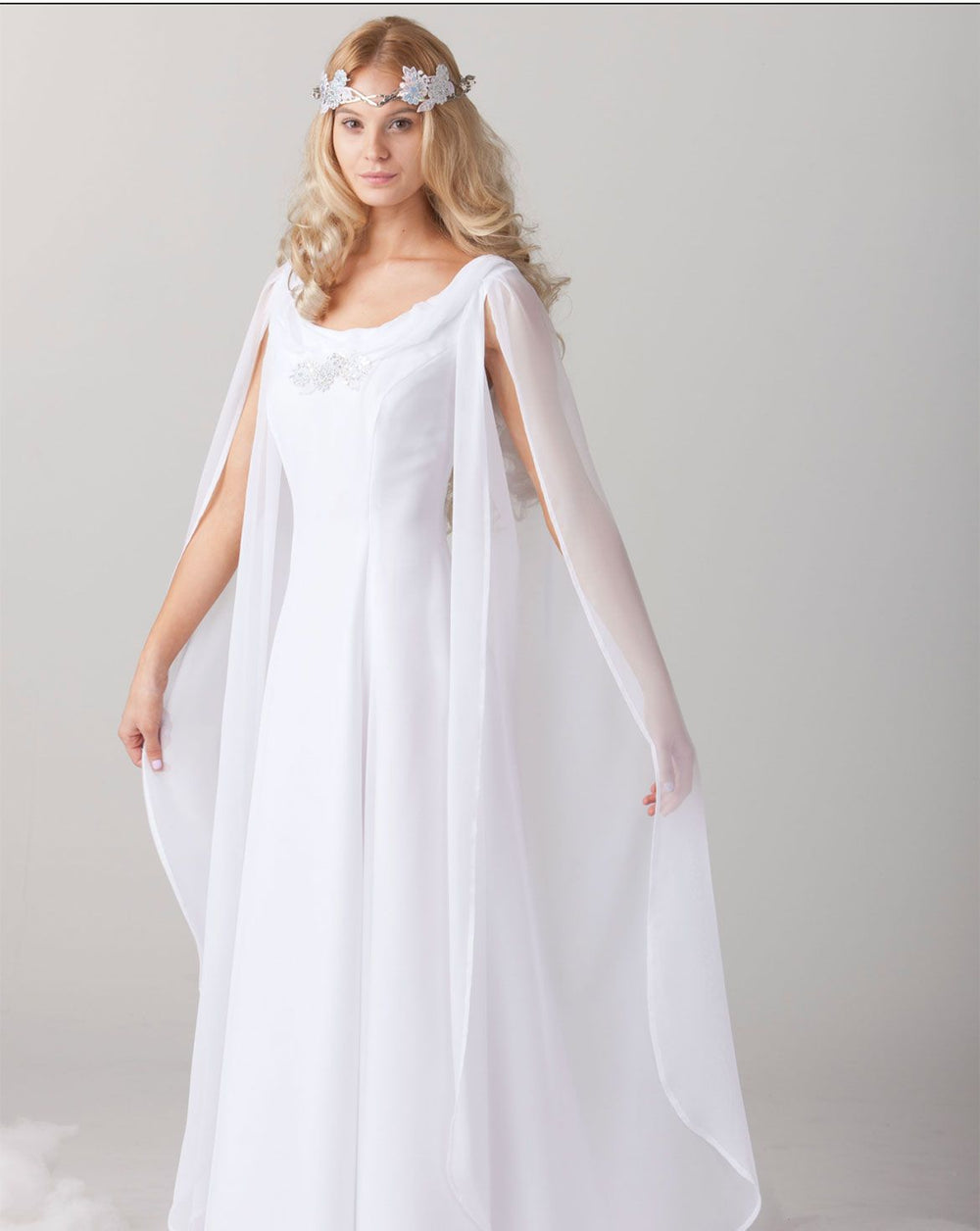 Simplicity S1551 – Elfenkleid mit hängenden Ärmeln