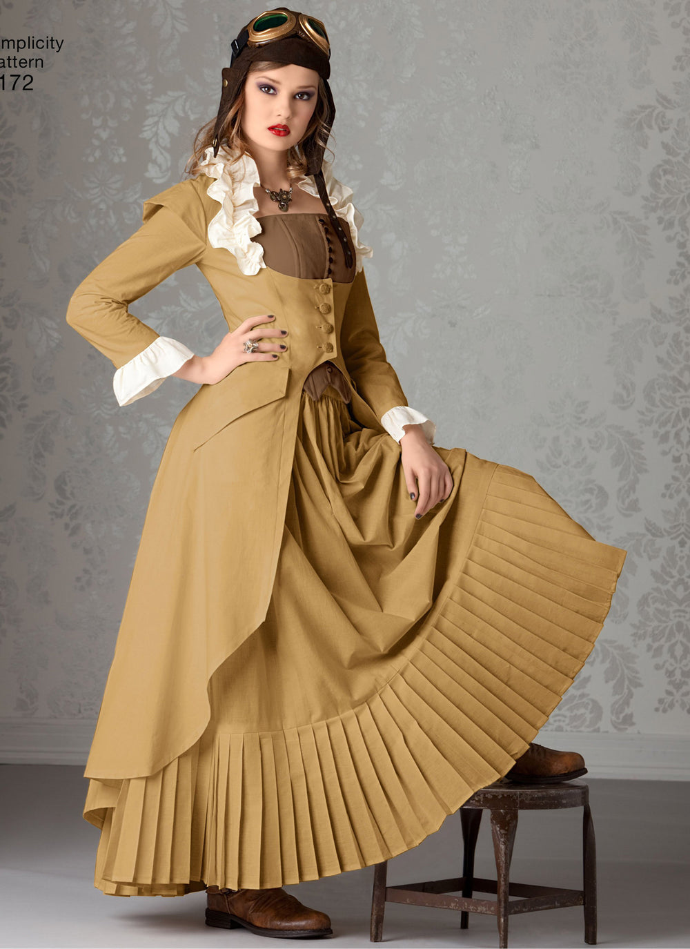 Simplicity Schnittmuster S2172 – Damen Kostüm