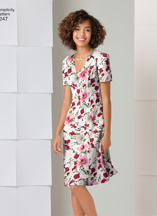Simplicity Schnittmuster S2247 – Damen Kleid