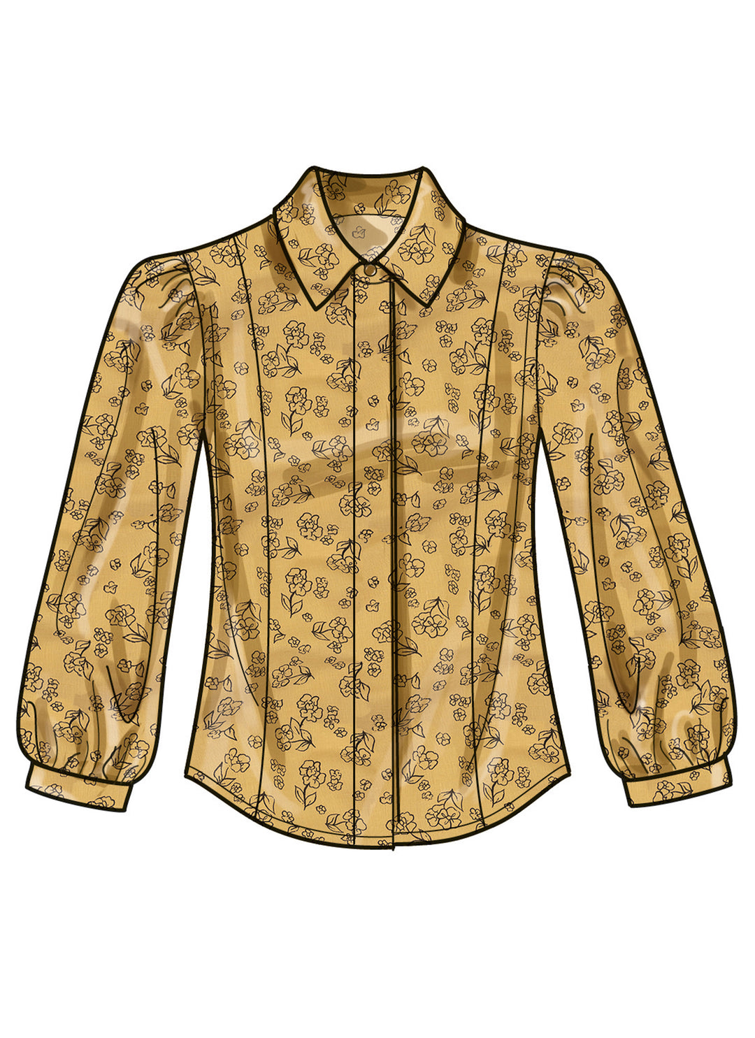 Simplicity Schnittmuster S3002 – Damen Blusen mit klassischen Details