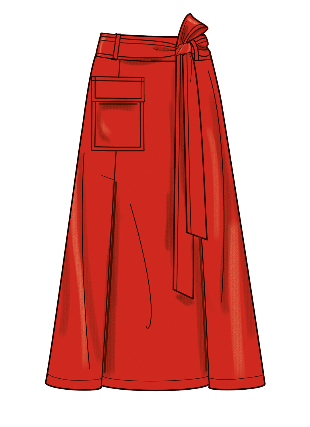 Simplicity Schnittmuster S3005 – Damen Röcke in stilvoller Midilänge