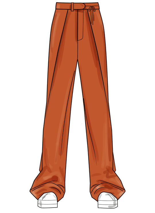 Simplicity Schnittmuster S3006 – Damen Wickelhose mit Taschen