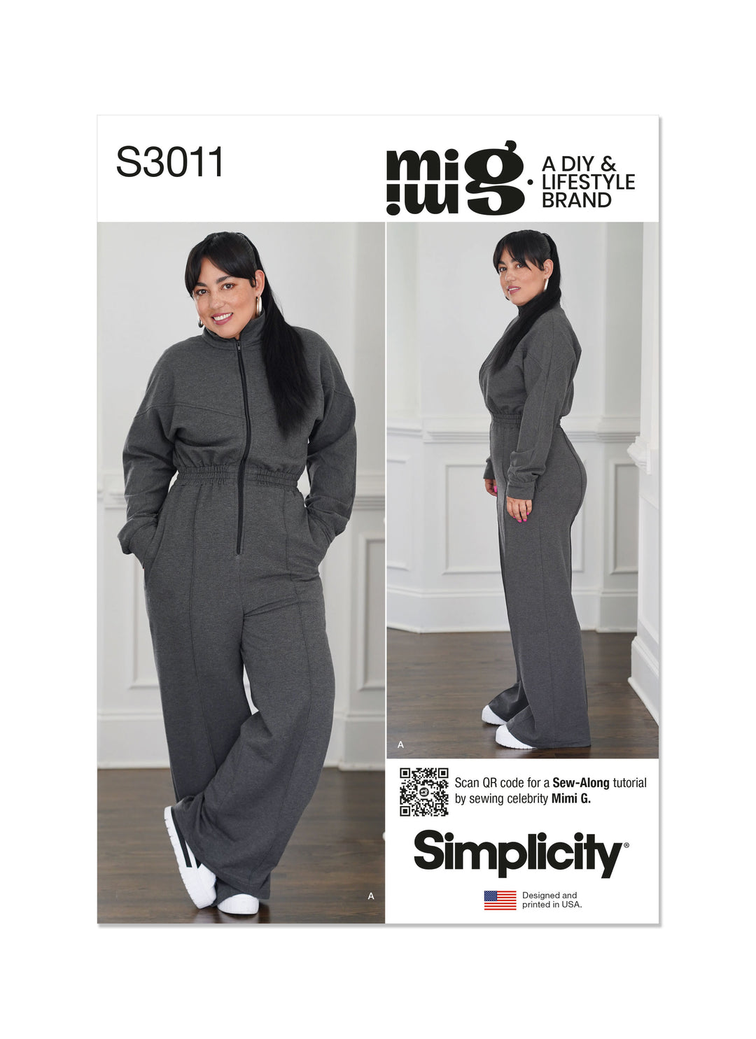 Simplicity Schnittmuster S3011 – Damen Overall / Jumpsuit von Mimi G Style