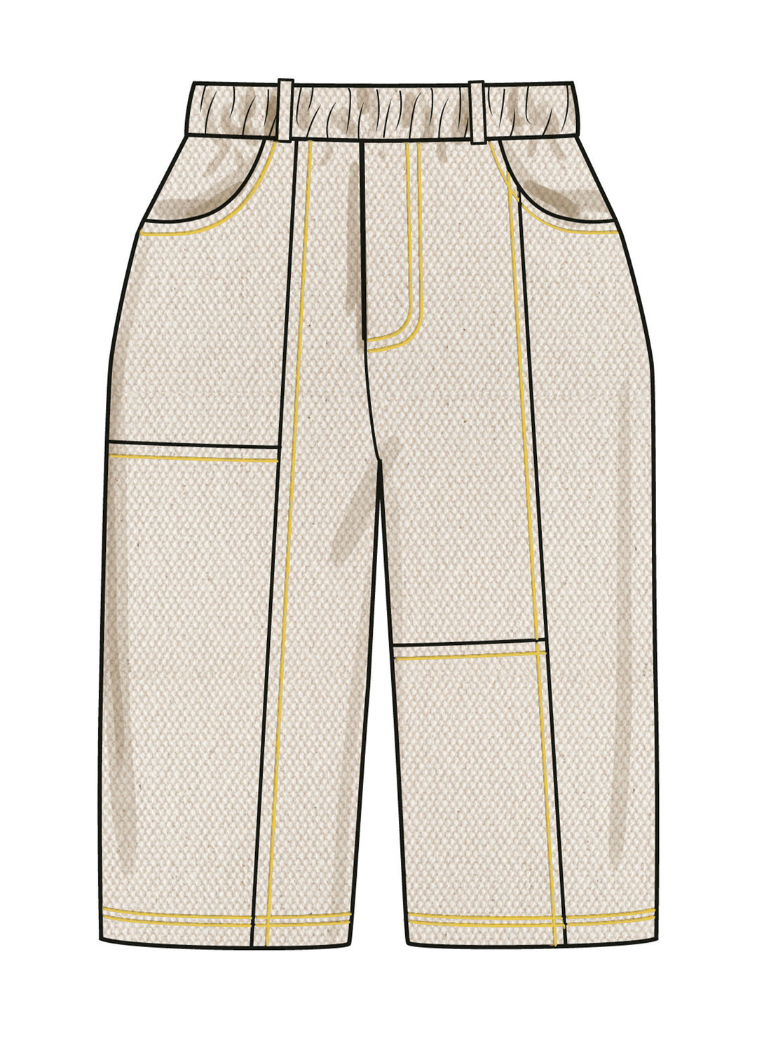 Simplicity Schnittmuster S3013 – Kapuzen-T-Shirt & Jeans für Kleinkinder