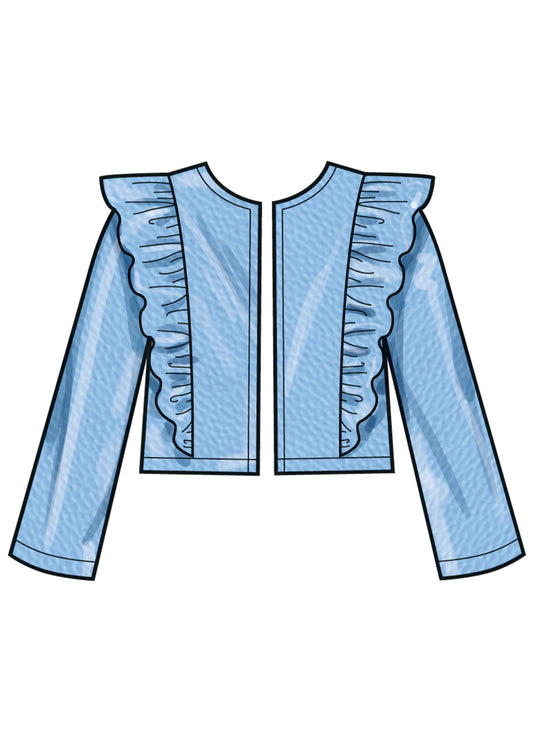 Simplicity Schnittmuster S3044 Röcke, Jacken und Oberteile aus Strick für Kinder und Mädchen